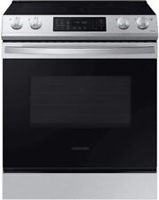Samsung 6.3 cu ft Smart Slide-in Electric Range with Convection in Stainless Ste picture