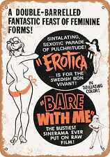 Metal Sign - Erotica (1961) - Vintage Look picture