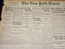 1920 FEBRUARY 6 NEW YORK TIMES - GALES & SNOW SWEPT THE COAST - NT 7862 picture