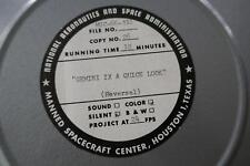 Original NASA 16mm Film Gemini 9 Color Silent w/ Transcript picture