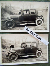 Vintage 1924 1925 BUICK Coupe Sedan Original Photos Man Posing 1920s Auto picture