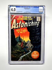 Astonishing #63 CGC 4.0 (1957 Atlas Comics) Bill Everett Cover Final Issue picture