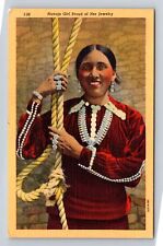 AZ- Arizona, The Navajos, Antique, Vintage Souvenir Postcard picture