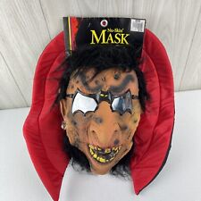 **NOS Vintage Topstone Nu-Skin Halloween Mask w/Collar Danbury CT Vampire **READ picture