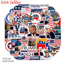 50PCS Lot Trump 2024 Bumper Sticker Stickers Take Save America Back to Donald picture