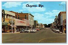 c1960s Worlds Famous Frontiers Days Rodeo Drugstore Cheyenne WY Shops Postcard picture