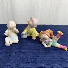 1984-85 CABBAGE PATCH KIDS Xavier Roberts Baby Figurines Lot of 3 picture