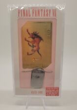 Vintage 1997 Final Fantasy VII 7 Red XIII Gold Telephone Phone Card + Dog Tag picture