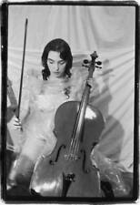 Charlotte Moorman Prepares To Perform 1966 OLD PHOTO picture