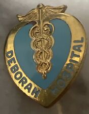 VINTAGE  DEBORAH HOSPITAL Nurse Doctor  PIN MEDICAL New Jersey SOUTHAMPTON CHAP picture