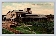 Ellenton FL-Florida, Fuller's Earth Works, Antique, Vintage c1908 Postcard picture
