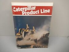 1982 CATERPILLAR COMPLETE PRODUCT LINE  BROCHURE picture