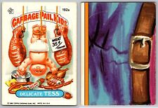 1986 Topps Garbage Pail Kids GPK Series 5 OS5 Delicate TESS 192a Vintage Card picture