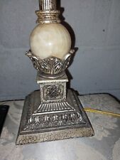 Vintage Lamp With Marble Ball picture