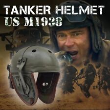 US M-1938 Tanker Helmet WWII US Jeep Helmet Antique Replica Combat Helmet picture
