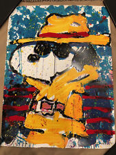 TOM EVERHART signed UNDERCOVER IN BEVERLY HILLS original litho Peanuts SNOOPY picture