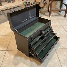 Kennedy 7 Drawer Machinist Tool Box Chest Model 520 Vintage Early Model picture