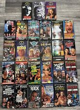 Vintage WCW / WWF VHS Wrestling Movies *READ* Lot of 27 Hulk Hogan Goldberg Rock picture