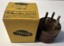 McMurdo Silver 101 Inductor Plug In Coil with Original Box Vintage Authentic picture