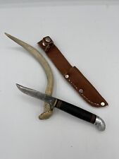 Virgin, Western L28, Hunting, Bird & Trout, Small Skinning Knife w/sheath picture