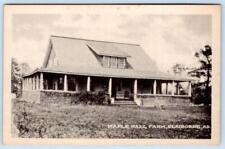 1920-30's CLAIBORNE MARYLAND MD MAPLE HALL FARM EASTERN SHORE VINTAGE POSTCARD picture