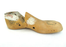 Antique Vintage Baby / Child's Wooden Shoe Last ~ 8B picture
