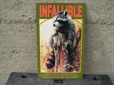 Infallible Smokeless Shotgun Powder Metal Sign (Raccoon) 9.75x16 New picture