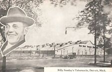 Vintage Postcard Billy Sunday's Tabernacle Missionary Baptist Church Detroit MI picture