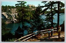 Postcard NY Lake Minnewaska The Cliff House Resort A10 picture