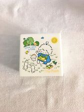 Vintage Sanrio 1976 Tiny Poem Once Upon A Time Plastic Trinket Box Drawers FLAWS picture