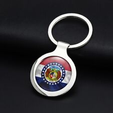 Metal Keychain Missouri Premium Quality Key Holder Unique Gift Accessories picture