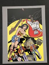 Wonder Woman Rock Band COVER DC Comics Poster Print 9x11.5 Mike Allred picture
