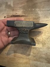 Winchester Anvil Cast Iron Collector Paperweight Blacksmith Gunsmith BLEMISH WOW picture