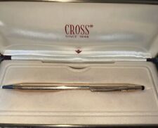Cross 1/20 14K Gold Filled Ballpoint Pen & Case picture