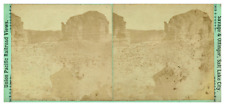 USA, Central Pacific Railroad, Desert Landscape, ca.1880, Stereo Vintage Print picture