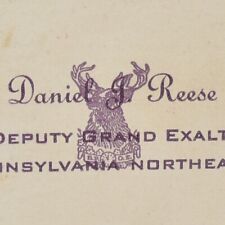 1952 Daniel Reese BPOE Benevolent Protective Order Elks Lansford Pennsylvania picture