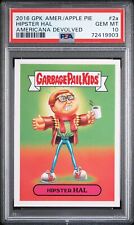 2016 Garbage Pail Kids American As Apple Pie 2a Hipster HAL PSA 10 Gpk Pop 1 picture