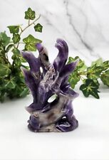Dream Amethyst Nine-tailed Fox Crystal Energy Whimsical Amethyst Gift Giving  picture