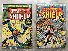 Nick Fury And His Agents Of Shield # 1 & 2 Lot🔥1973🔥Vintage Marvel🔥20 Cent picture