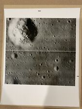 Nasa Lunar Orbiter II Moon Photo 1966 official release Rare picture