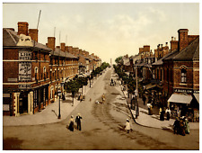 England. Skegness. Lumley Road. Vintage photochrome by P.Z, photochrome Zurich picture