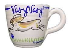 La Madeleine Oversized Cup Vas-y Vas-y Rabbit Hare Hurry Bunny Ceramic Mug picture