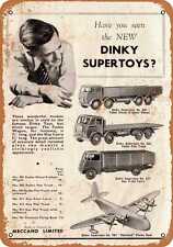 Metal Sign - 1947 Dinky Supertoys -- Vintage Look picture