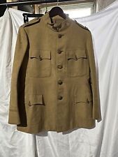 ORIGINAL WW1 US ARMY WOOL JACKET Officer's Captain Uniform Tunic Vintage picture