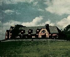 c1910 HOWE CAVERNS NY LODGE OVER THE ENTRANCE POSTCARD 25-195 picture