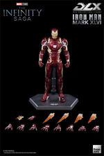 Threezero DLX Iron Man Mk46 1:12 Scale Mark XLVI Civil War Figure Model Toy picture