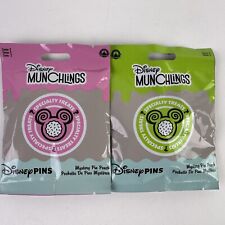 Disney Munchlings Series 2 and 3 Mystery Collectible Pin Pack Set picture