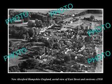 OLD LARGE HISTORIC PHOTO OF NEW ALRESFORD ENGLAND EAST ST & THE TOWN c1930 picture
