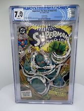 Superman : The Man Of Steel #18 12/92 CGC 7.0 Graded Comics picture