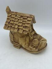 Vintage TWIN WINTON ~1960s Child in Shoe House Cookie Jar~ Near Mint Fast Ship picture